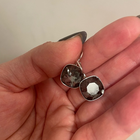 Real Swarovski crystal earrings 🌟 - Picture 3 of 3